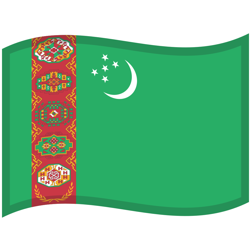 旗子：土庫曼