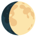 wassende maan