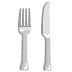 tenedor y cuchillo