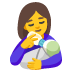 正在哺乳的媽媽
