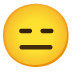 面無表情