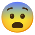 cara asustada