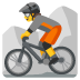 騎登山車