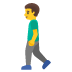 男行人