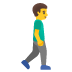 男行人 面右