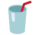 স্ট্র দেওয়া কাপ