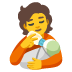 正在哺乳的人