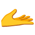 手掌向上